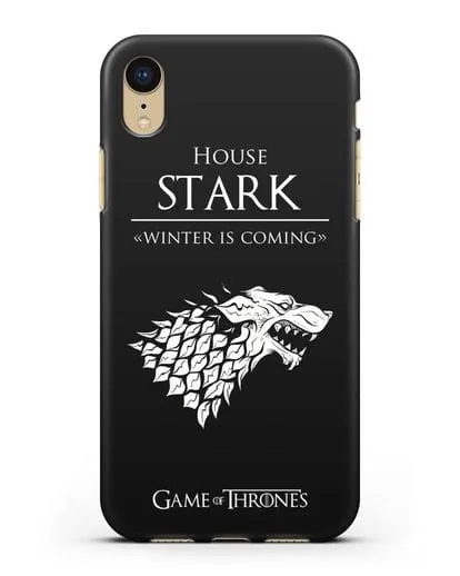 Чехол House Stark. Winter is coming силиконовый для iPhone XR
