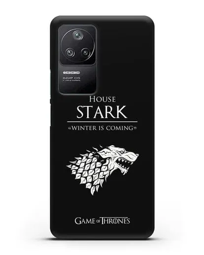 Чехол House Stark. Winter is coming силиконовый для Xiaomi Poco F4