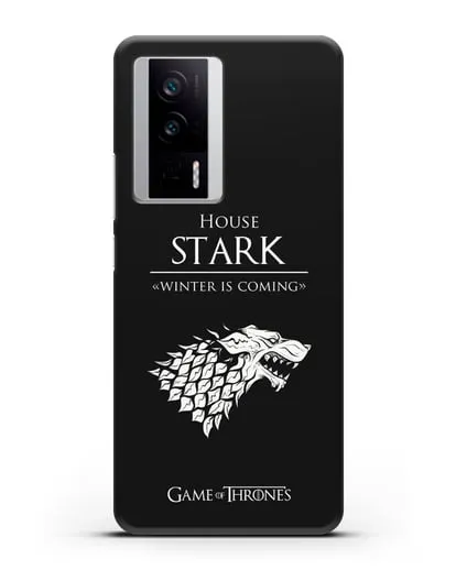 Чехол House Stark. Winter is coming силиконовый для Xiaomi Poco F5 Pro