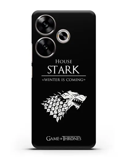Чехол House Stark. Winter is coming силиконовый для Xiaomi Poco F6