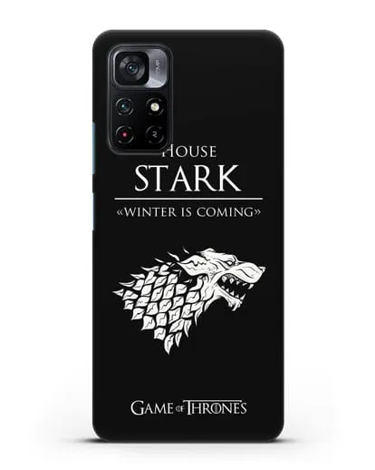 Чехол House Stark. Winter is coming силиконовый для Xiaomi Poco M4 Pro 5G