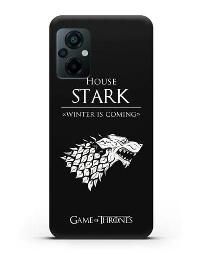 Чехол House Stark. Winter is coming силиконовый для Xiaomi Poco M5