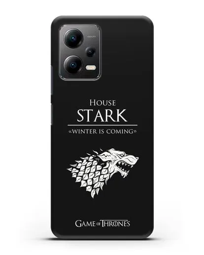 Чехол House Stark. Winter is coming силиконовый для Xiaomi Poco X5