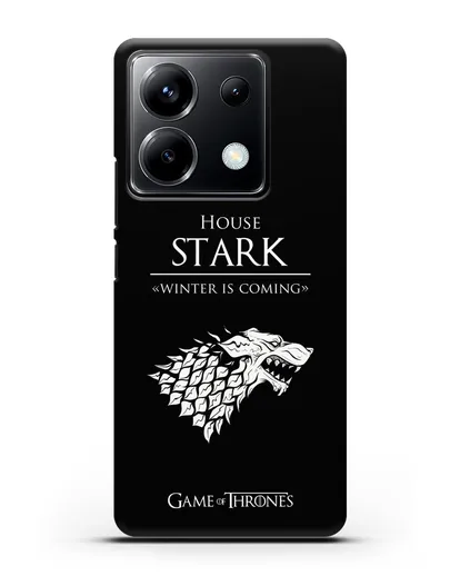 Чехол House Stark. Winter is coming силиконовый для Xiaomi Poco X6