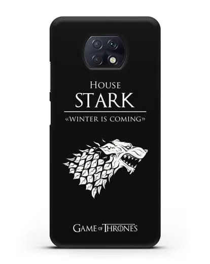 Чехол House Stark. Winter is coming силиконовый для Xiaomi Redmi Note 9T