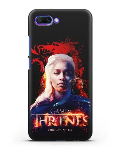 Чехол Дейнерис Таргариен силиконовый для Honor 10
