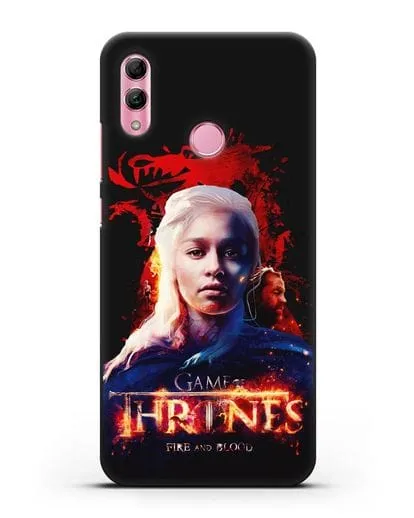 Чехол Дейнерис Таргариен силиконовый для Honor 10 Lite