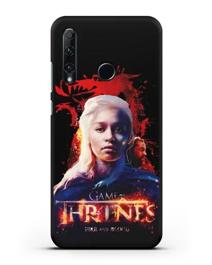 Чехол Дейнерис Таргариен силиконовый для Honor 20e