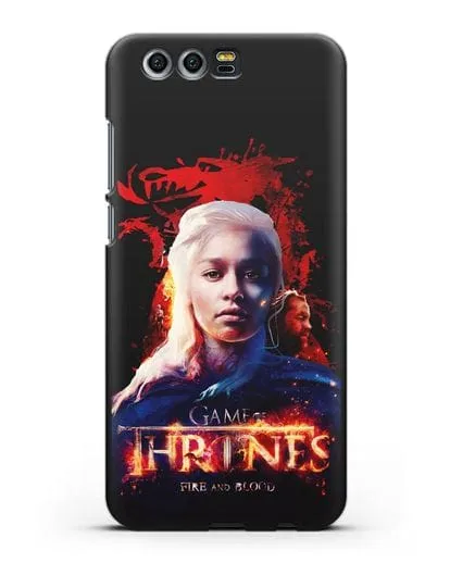 Чехол Дейнерис Таргариен силиконовый для Honor 9