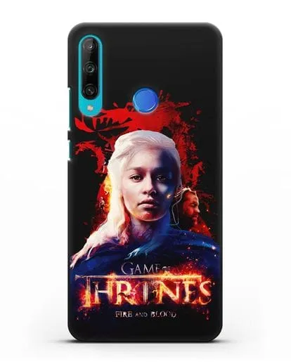 Чехол Дейнерис Таргариен силиконовый для Honor 9C