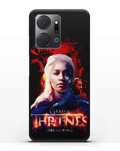 Чехол Дейнерис Таргариен силиконовый для Honor X7a