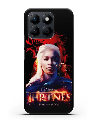 Чехол Дейнерис Таргариен силиконовый для Honor X8b