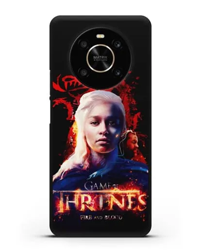 Чехол Дейнерис Таргариен силиконовый для Honor X9