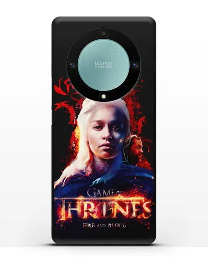 Чехол Дейнерис Таргариен силиконовый для Honor X9a