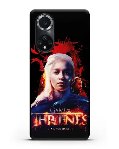 Чехол Дейнерис Таргариен силиконовый для Huawei Nova 9