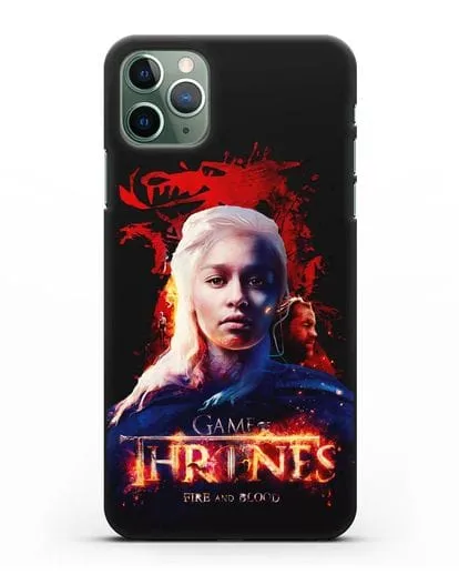 Чехол Дейнерис Таргариен силиконовый для iPhone 11 Pro Max