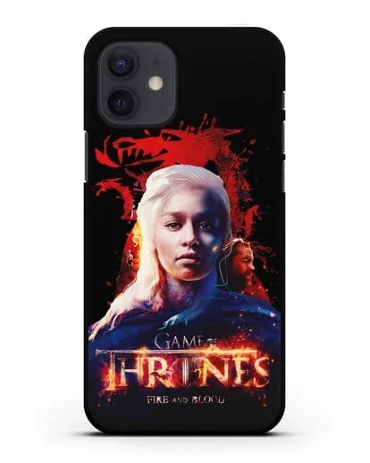 Чехол Дейнерис Таргариен силиконовый для iPhone 12