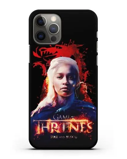 Чехол Дейнерис Таргариен силиконовый для iPhone 12 Pro
