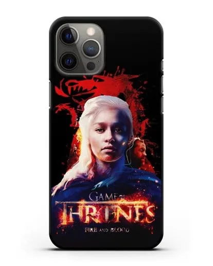 Чехол Дейнерис Таргариен силиконовый для iPhone 12 Pro Max