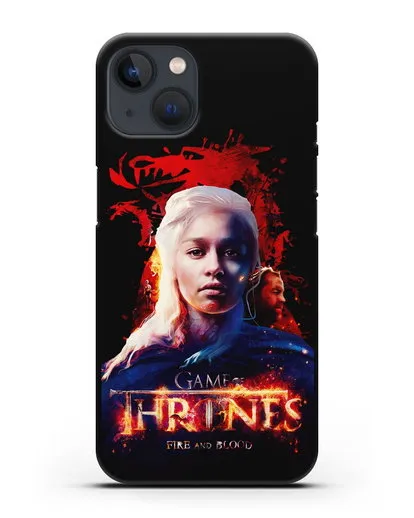 Чехол Дейнерис Таргариен силиконовый для iPhone 13
