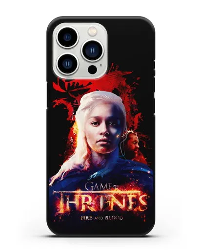 Чехол Дейнерис Таргариен силиконовый для iPhone 13 Pro
