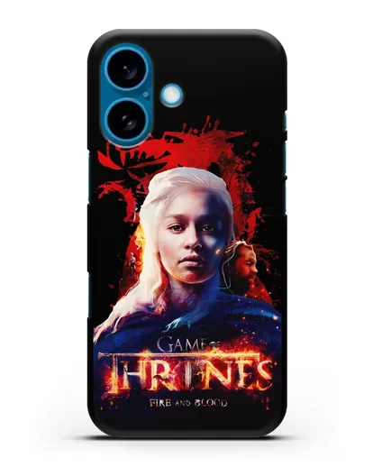 Чехол Дейнерис Таргариен силиконовый для iPhone 16