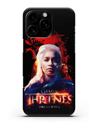 Чехол Дейнерис Таргариен силиконовый для iPhone 16 Pro Max