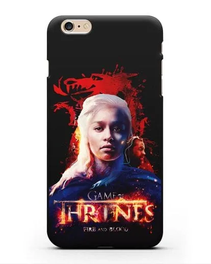 Чехол Дейнерис Таргариен силиконовый для iPhone 6 Plus