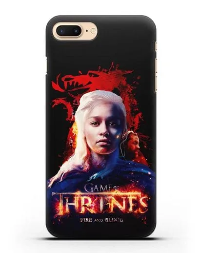 Чехол Дейнерис Таргариен силиконовый для iPhone 7 Plus