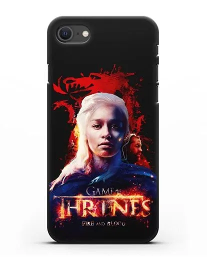 Чехол Дейнерис Таргариен силиконовый для iPhone SE 2020