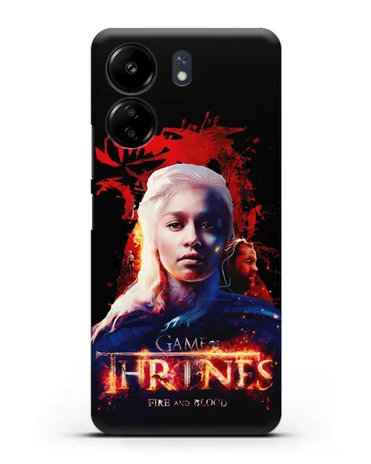 Чехол Дейнерис Таргариен силиконовый для Xiaomi Poco C65