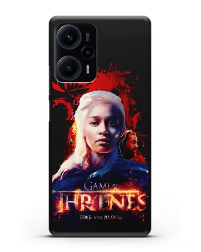 Чехол Дейнерис Таргариен силиконовый для Xiaomi Poco F5