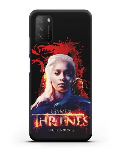 Чехол Дейнерис Таргариен силиконовый для Xiaomi Poco M3