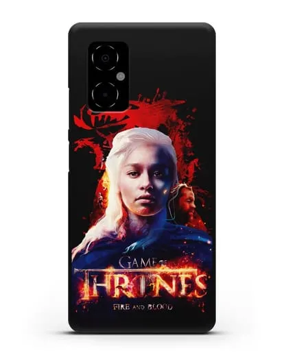 Чехол Дейнерис Таргариен силиконовый для Xiaomi Poco M4 5G