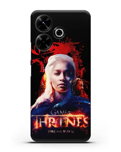 Чехол Дейнерис Таргариен силиконовый для Xiaomi Poco M6