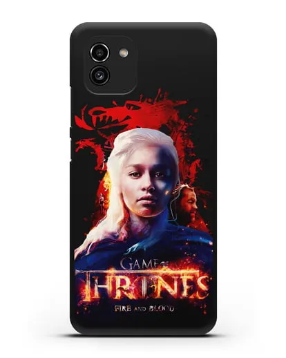 Чехол Дейнерис Таргариен силиконовый для Samsung Galaxy A03 [SM-A035]