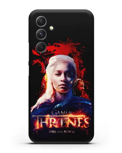 Чехол Дейнерис Таргариен силиконовый для Samsung Galaxy A54 [SM-A536]