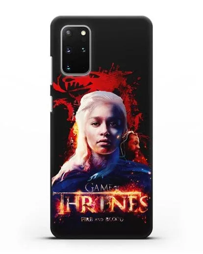 Чехол Дейнерис Таргариен силиконовый для Samsung Galaxy S20 Plus [SM-G985F]