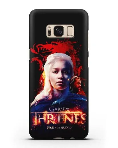 Чехол Дейнерис Таргариен силиконовый для Samsung Galaxy S8 [SM-950F]