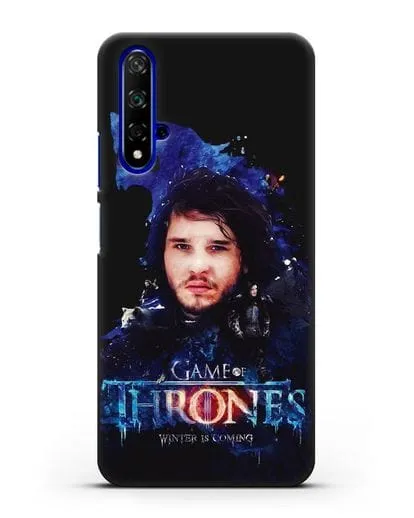 Чехол Джон Сноу силиконовый для Honor 20