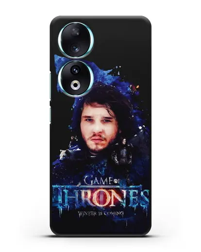 Чехол Джон Сноу силиконовый для Honor 90