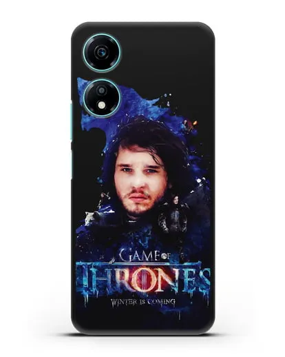 Чехол Джон Сноу силиконовый для Honor X5 Plus