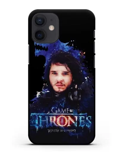 Чехол Джон Сноу силиконовый для iPhone 12 mini