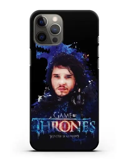 Чехол Джон Сноу силиконовый для iPhone 12 Pro Max