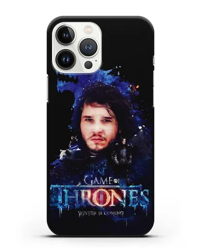 Чехол Джон Сноу силиконовый для iPhone 13 Pro Max