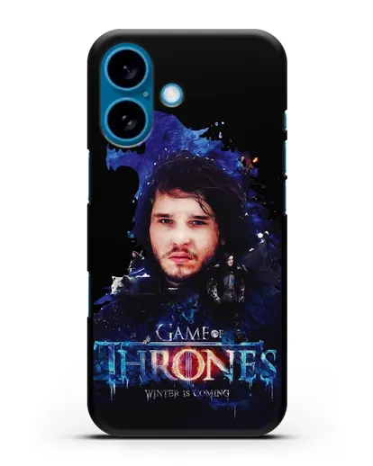 Чехол Джон Сноу силиконовый для iPhone 16