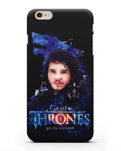 Чехол Джон Сноу силиконовый для iPhone 6 Plus