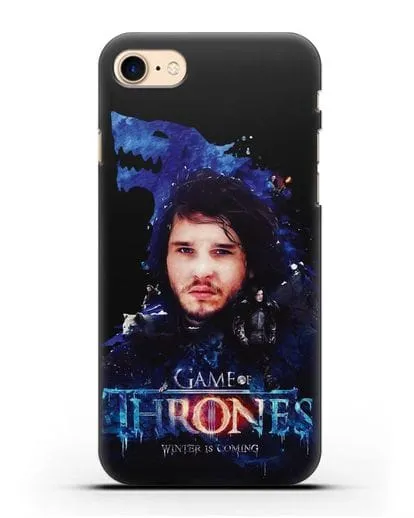 Чехол Джон Сноу силиконовый для iPhone 7