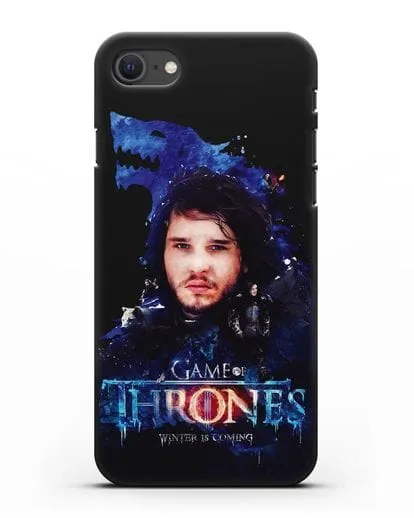 Чехол Джон Сноу силиконовый для iPhone SE 2020