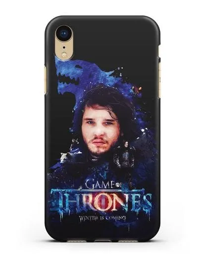 Чехол Джон Сноу силиконовый для iPhone XR